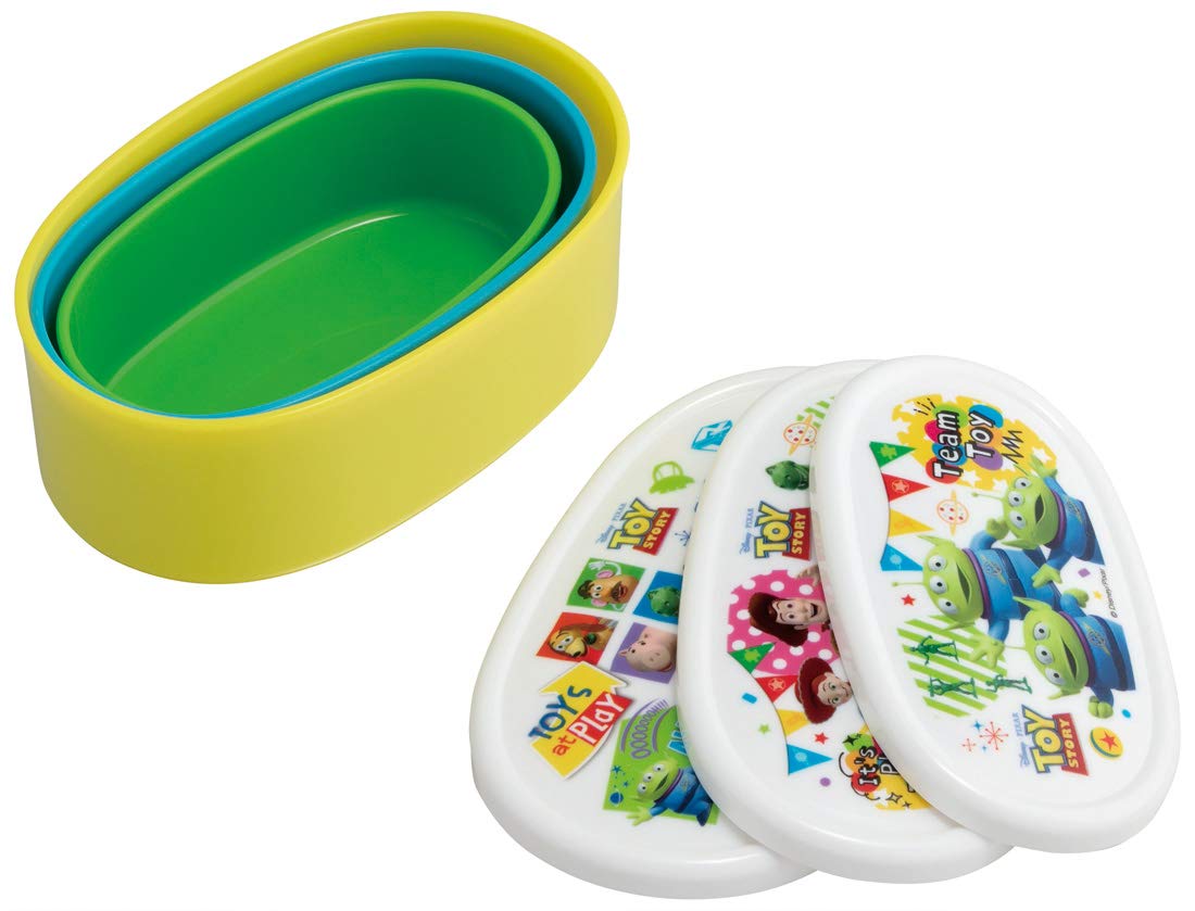 Skater Disney Toy Story Lunch Box Set of 3 860ml Sealable Storage Containers Made in Japan- Japan Figure Store - #1 Bring To You The Best Japanese Goods