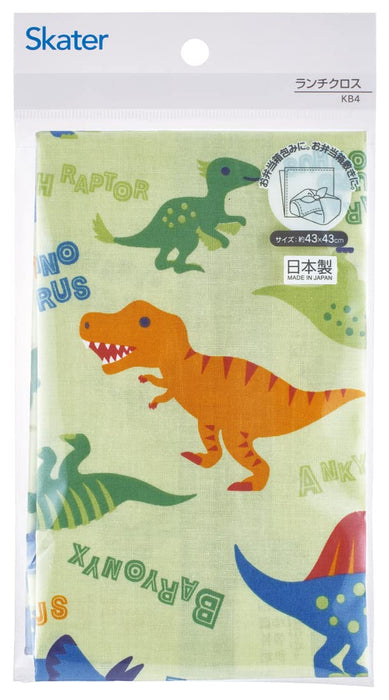 Skater Dinosaur Picture Lunch Cloth 43 x 43 cm Made in Japan KB4-A- Japan Figure Store - #1 Bring To You The Best Japanese Goods