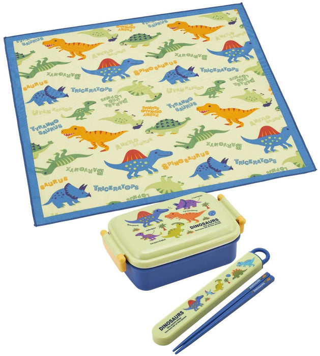 Skater Dinosaur Picture Lunch Cloth 43 x 43 cm Made in Japan KB4-A- Japan Figure Store - #1 Bring To You The Best Japanese Goods