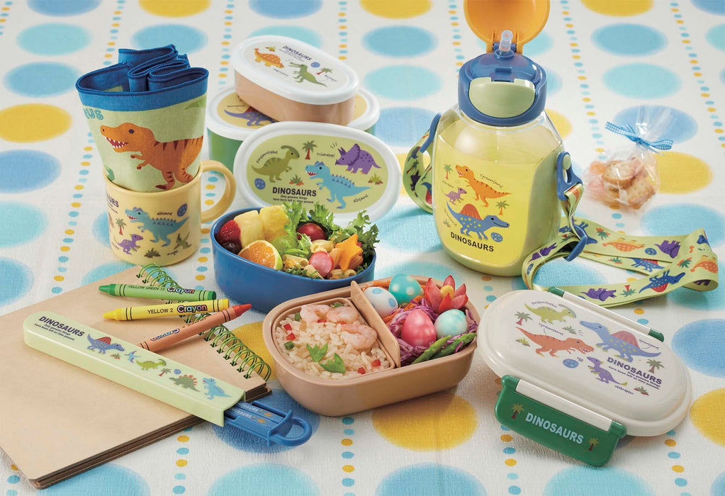 Skater Dinosaur Picture Lunch Cloth 43 x 43 cm Made in Japan KB4-A- Japan Figure Store - #1 Bring To You The Best Japanese Goods