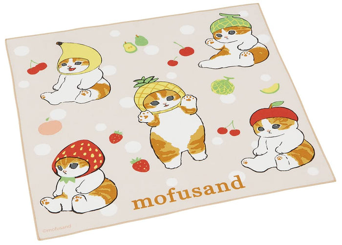 Skater Brand Mofusand Lunch Cloth 43 X 43 cm Made in Japan- Japan Figure Store - #1 Bring To You The Best Japanese Goods