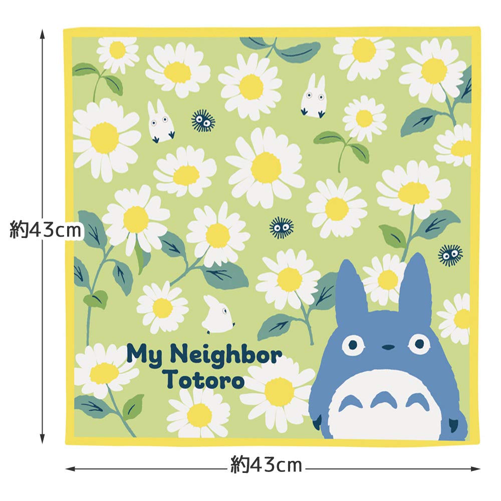 Skater Ghibli My Neighbor Totoro Daisy Lunch Cloth 43x43 cm Made in Japan- Japan Figure Store - #1 Bring To You The Best Japanese Goods