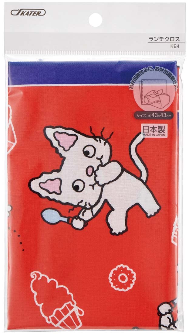 Skater Made in Japan Lunch Cloth Nontan 43 x 43 cm - Skater KB4-A- Japan Figure Store - #1 Bring To You The Best Japanese Goods