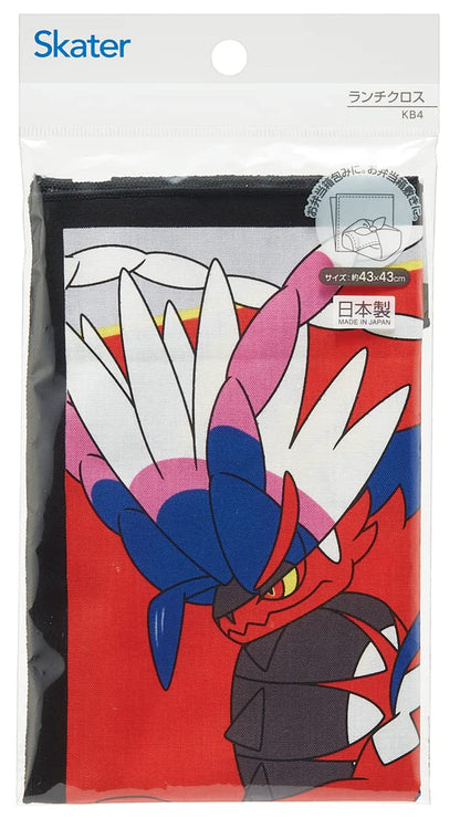 Skater Pokemon Lunch Cloth 43x43 cm Authentic Japanese Made Model 23N KB4-A- Japan Figure Store - #1 Bring To You The Best Japanese Goods