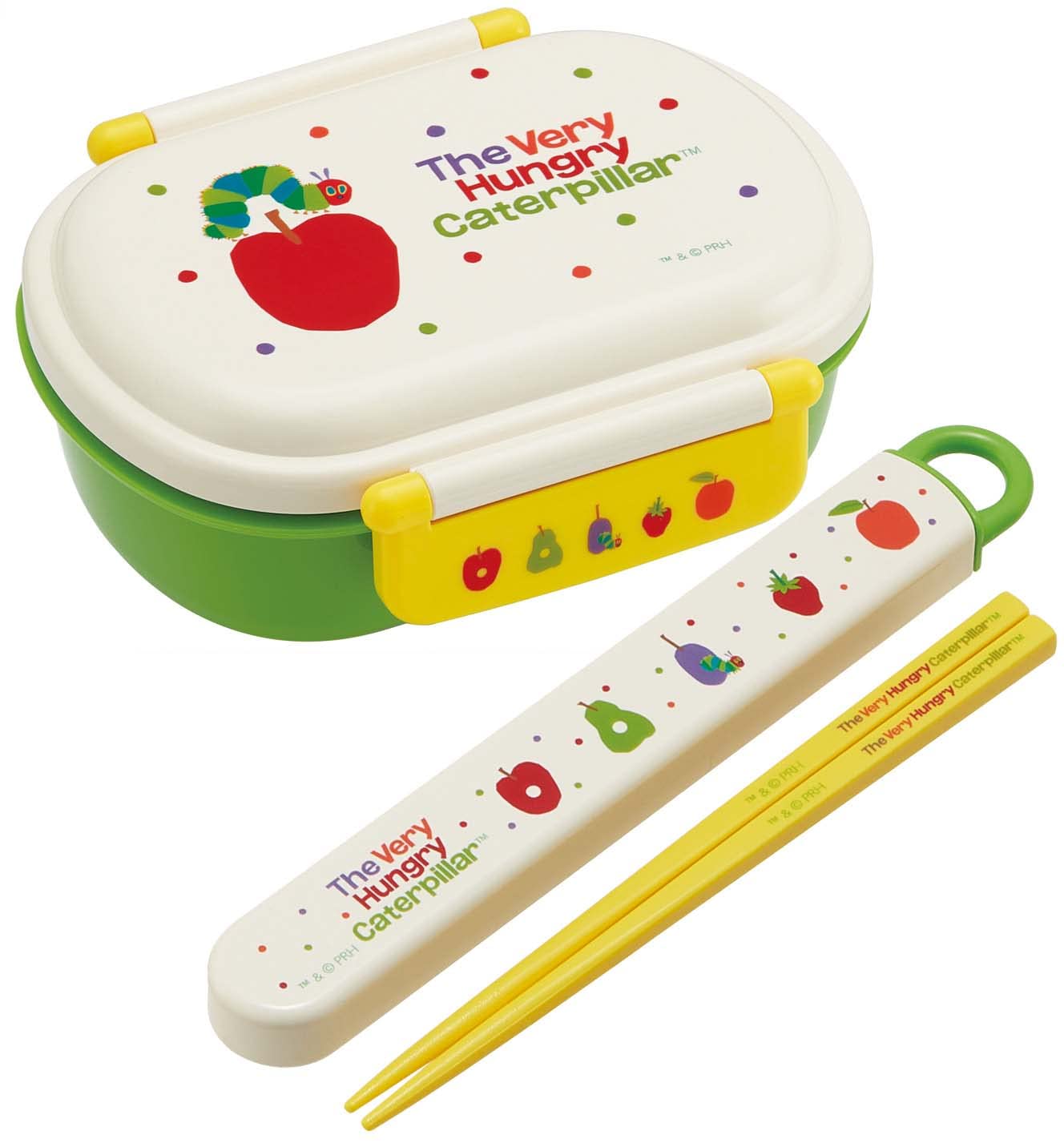 Skater Very Hungry Caterpillar Lunch Cloth 43x43cm Made in Japan Kb4-A- Japan Figure Store - #1 Bring To You The Best Japanese Goods