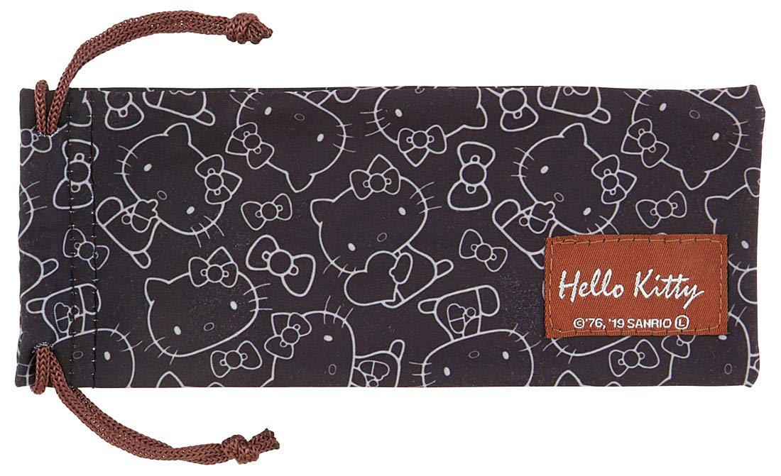 Skater Hello Kitty White Magnifying Glasses-1.6X Magnification RG1- Japan Figure Store - #1 Bring To You The Best Japanese Goods