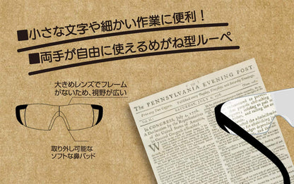 Skater 1.6X Magnifying Glasses with Mickey Mouse Design Rg1 Model- Japan Figure Store - #1 Bring To You The Best Japanese Goods