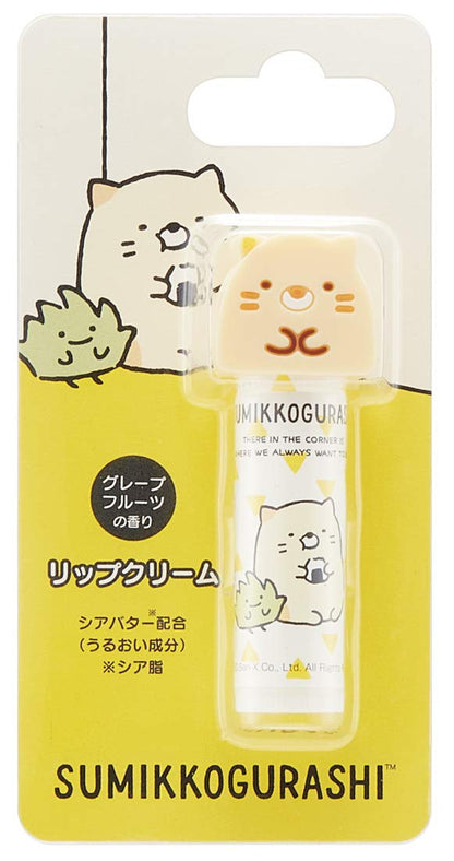 Skater Sumikko Gurashi Cat Grapefruit Scented Lip Balm Mascot CMCL1- Japan Figure Store - #1 Bring To You The Best Japanese Goods