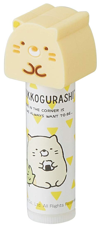 Skater Sumikko Gurashi Cat Grapefruit Scented Lip Balm Mascot CMCL1- Japan Figure Store - #1 Bring To You The Best Japanese Goods