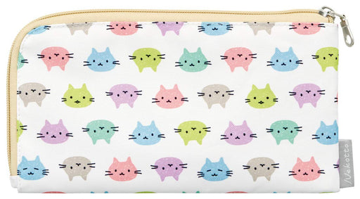 Skater Nekotto Colorful Mask Case Mask Pouch and Mask Holder Mkp1-A- Japan Figure Store - #1 Bring To You The Best Japanese Goods