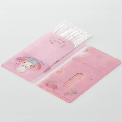 Skater My Melody Happiness Girl Mask Case - Small Item & Card Storage Sanrio Mkc1-A- Japan Figure Store - #1 Bring To You The Best Japanese Goods