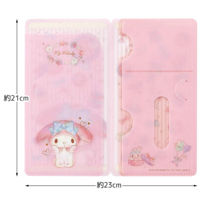 Skater My Melody Happiness Girl Mask Case - Small Item & Card Storage Sanrio Mkc1-A- Japan Figure Store - #1 Bring To You The Best Japanese Goods