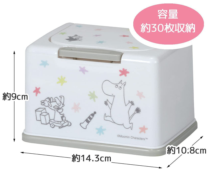 Skater Moomin Star Mask Storage Holds 30 Masks Size S-M Mkst2-A Series- Japan Figure Store - #1 Bring To You The Best Japanese Goods