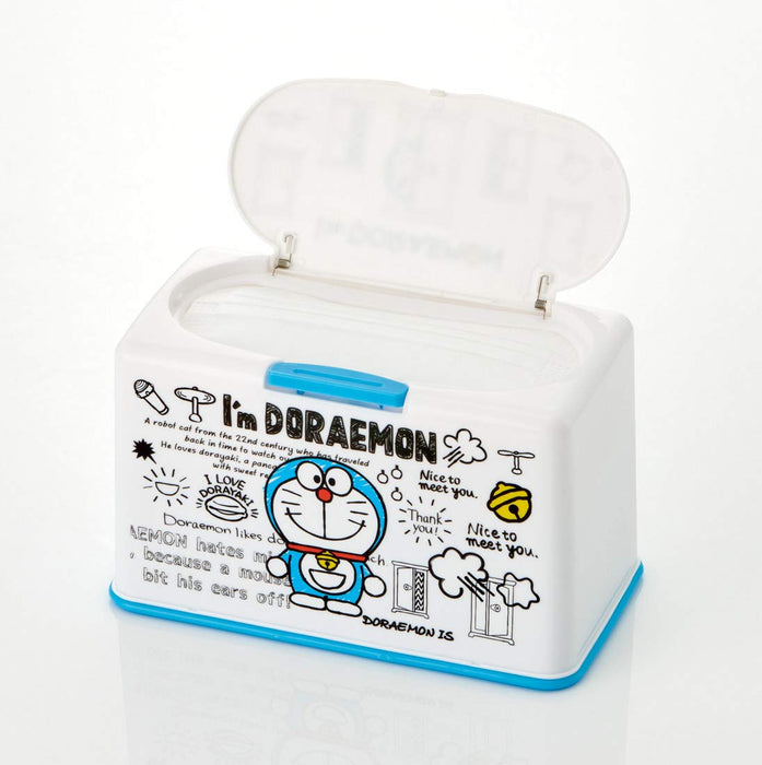 Skater Doraemon Lift-Up Mask Storage - Holds 60 Masks Mkst1-A- Japan Figure Store - #1 Bring To You The Best Japanese Goods