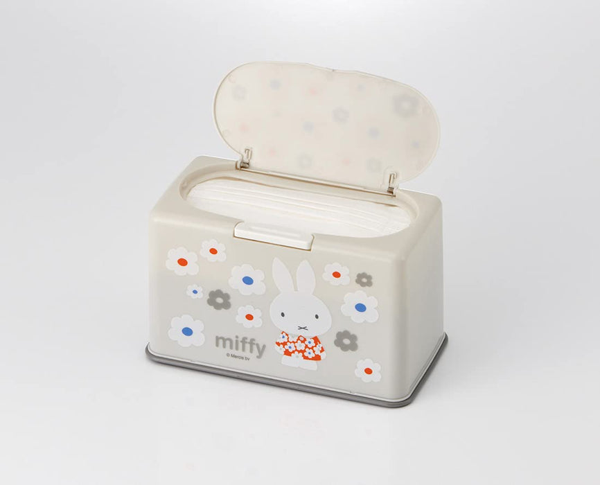 Skater Miffy Monotone Lift-Up Mask Storage Holds 60 Masks - Model Mkst1-A- Japan Figure Store - #1 Bring To You The Best Japanese Goods
