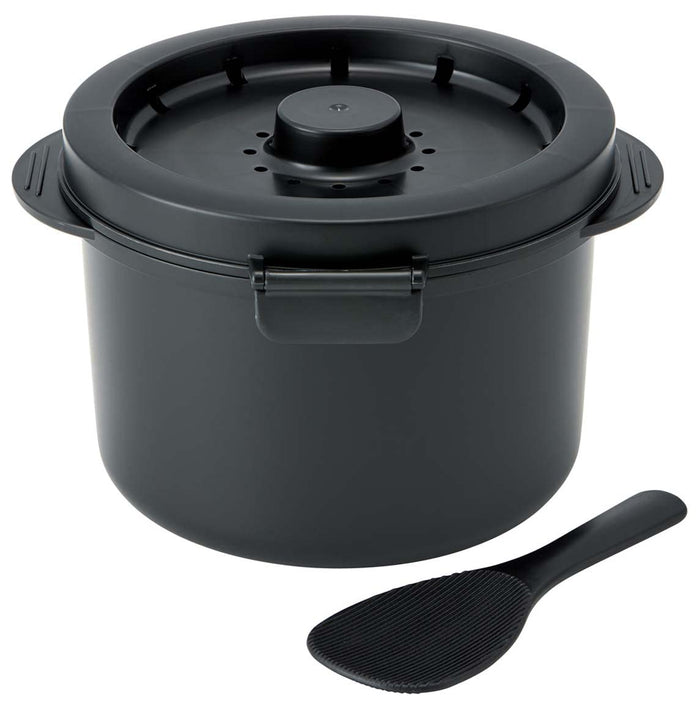 Skater 2-Cup Microwave Rice Maker for Low-Carb Cooking Udg2N-A- Japan Figure Store - #1 Bring To You The Best Japanese Goods