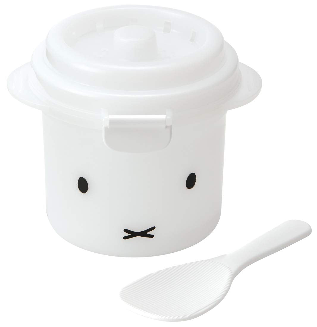 Skater 1 Cup Microwave Rice Cooker and Maker with Rack 640ml Capacity- Japan Figure Store - #1 Bring To You The Best Japanese Goods