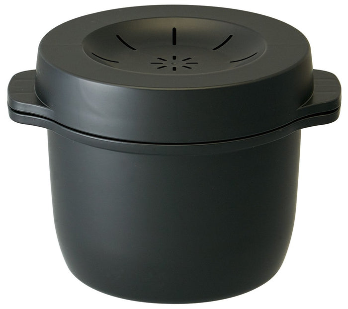 Skater Black Microwave Rice Maker Made in Japan - Mwmr1-A Steam Rice Cooker- Japan Figure Store - #1 Bring To You The Best Japanese Goods