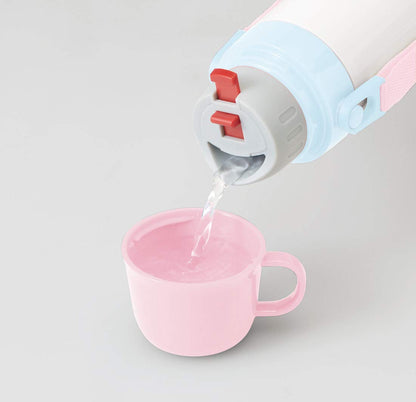 Skater Sumikko Gurashi 600ml 2Way Stainless Steel Water Bottle with Cup- Japan Figure Store - #1 Bring To You The Best Japanese Goods