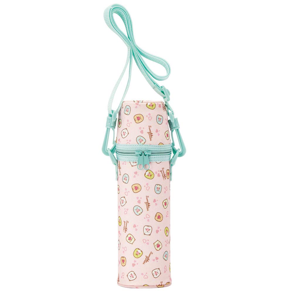 Skater Sumikko Gurashi Water Bottle Cover with Shoulder Strap 490ml Wssc5-A- Japan Figure Store - #1 Bring To You The Best Japanese Goods