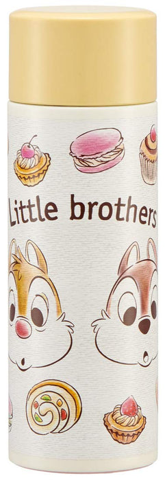 Skater Disney Chip & Dale Stainless Steel Water Bottle Portable Mini Mug 120ml- Japan Figure Store - #1 Bring To You The Best Japanese Goods