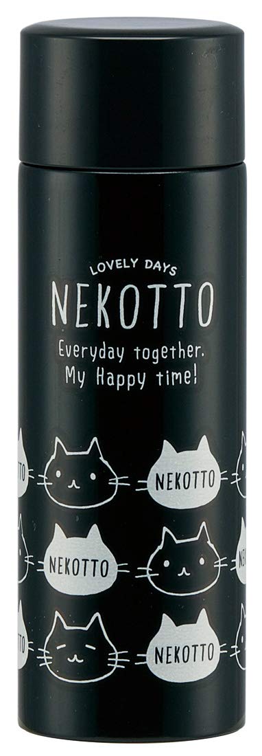 Skater Mini Stainless Steel Mobile Mug Bottle Nekotto 120ml Water Bottle- Japan Figure Store - #1 Bring To You The Best Japanese Goods