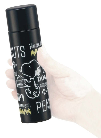 Skater Snoopy Mini Stainless Steel Water Bottle Mobile Mug 120ml- Japan Figure Store - #1 Bring To You The Best Japanese Goods