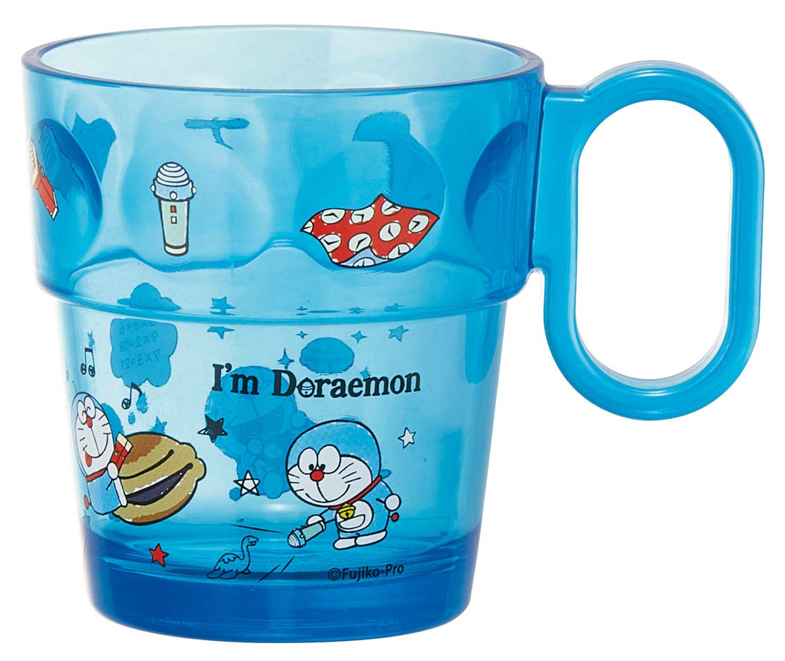 Skater Doraemon Acrylic Mug Cup 220ml - I'm Doraemon Secret Gadget Ksa1-A- Japan Figure Store - #1 Bring To You The Best Japanese Goods