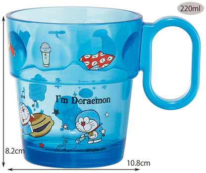Skater Doraemon Acrylic Mug Cup 220ml - I'm Doraemon Secret Gadget Ksa1-A- Japan Figure Store - #1 Bring To You The Best Japanese Goods