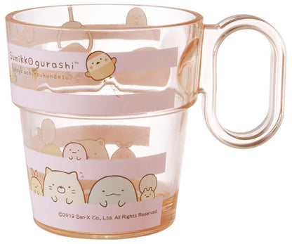 Skater Sumikko Gurashi Acrylic Mug Cup 220ml - Skater Brand KSA1- Japan Figure Store - #1 Bring To You The Best Japanese Goods