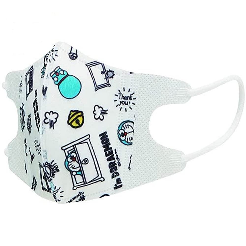 Skater 3-Ply Non-Woven 3D Mask for 2-3 Year Olds 5 Piece Doraemon Mskb1- Japan Figure Store - #1 Bring To You The Best Japanese Goods