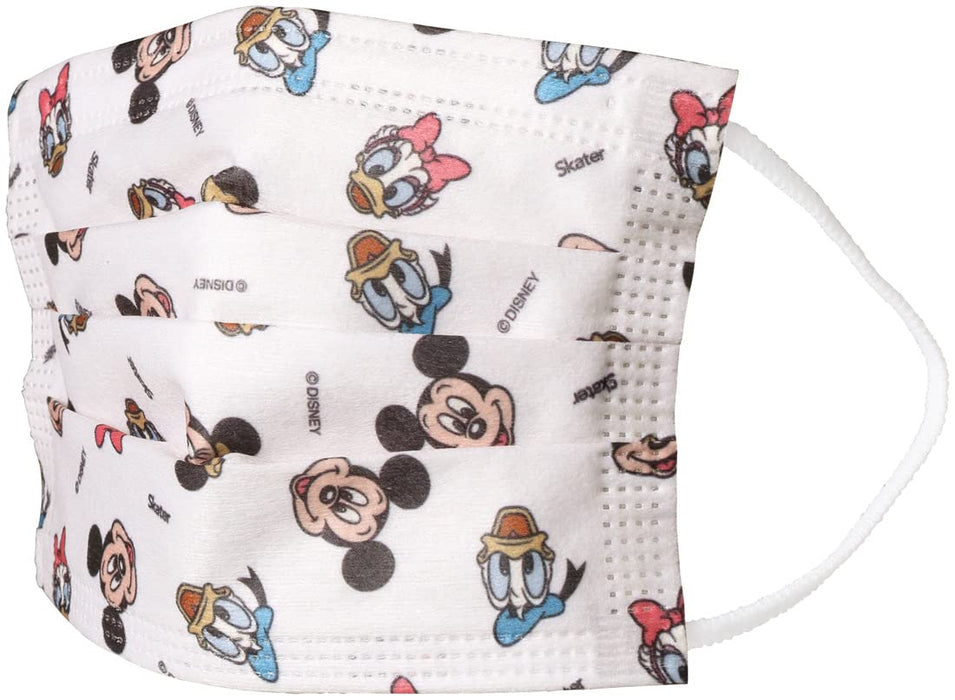 Skater Disney Mickey Mouse Children's 3-Ply Masks 7 Pieces Mskp3N-A- Japan Figure Store - #1 Bring To You The Best Japanese Goods