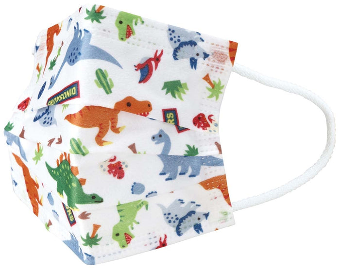 Skater Dinosaur 3-Ply Masks for Children 7 Pieces - Skater Mskp3N-A- Japan Figure Store - #1 Bring To You The Best Japanese Goods