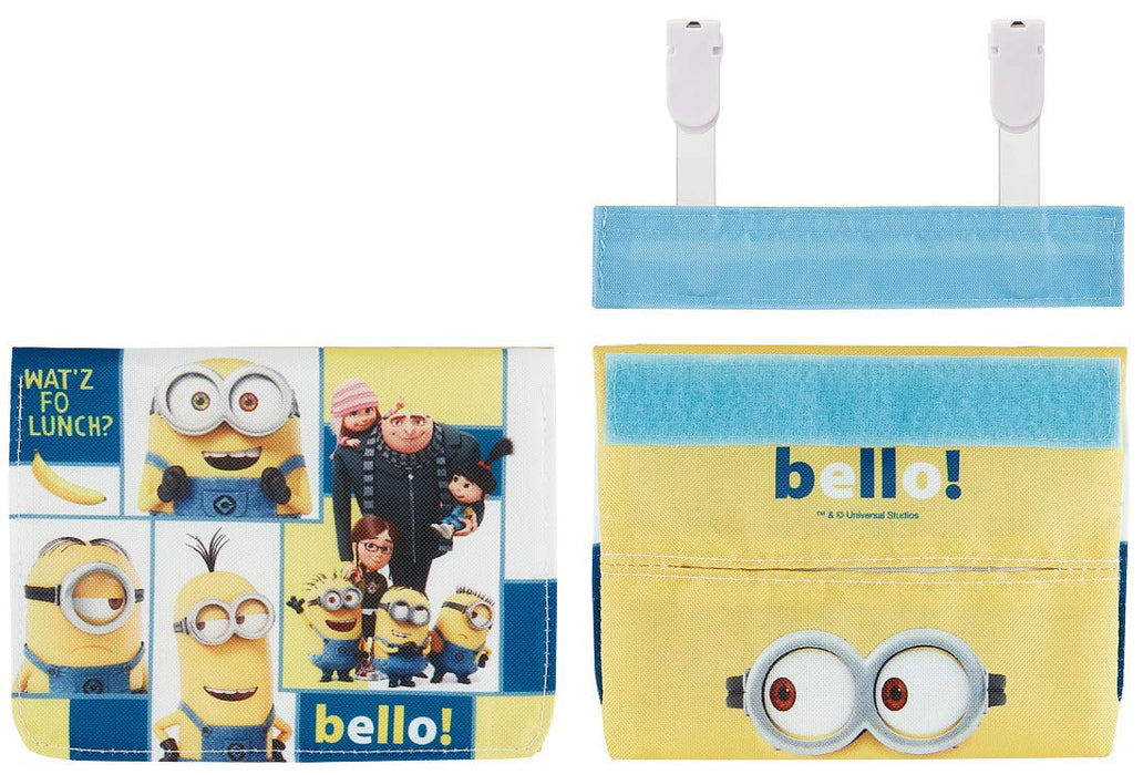 Skater Minions Bob and Friends Pocket Pouch with Tissue Holder 11x14x3cm ODKP1- Japan Figure Store - #1 Bring To You The Best Japanese Goods