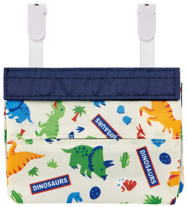 Skater Dinosaurus Kids Pocket Pouch 11x14x3cm - Compact Outing Accessory Odkp1- Japan Figure Store - #1 Bring To You The Best Japanese Goods