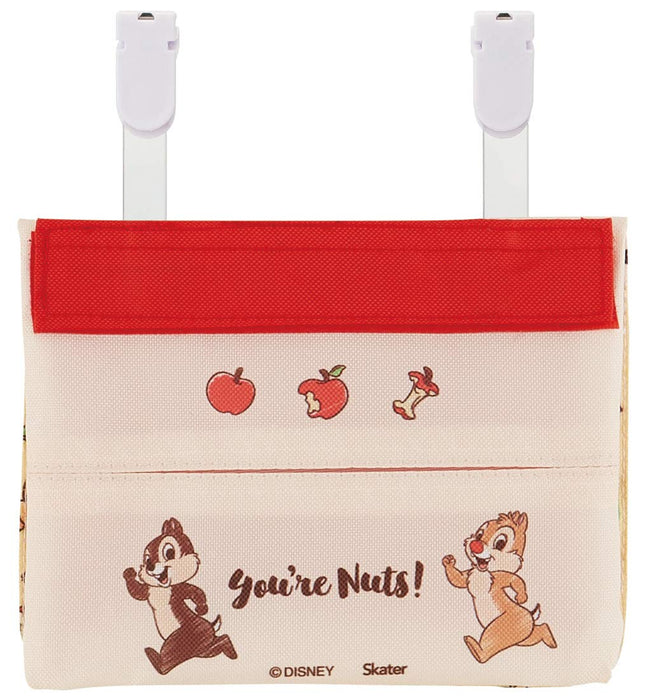 Skater Disney Chip & Dale Pocket Pouch Size 11x14x3cm Portable Outing Pochette Odkp1- Japan Figure Store - #1 Bring To You The Best Japanese Goods