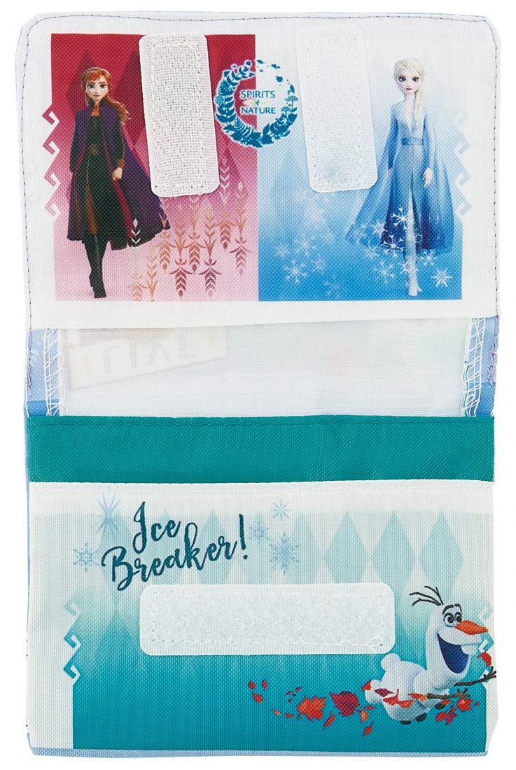 Skater Disney Frozen 2 Pocket Pouch - Compact Size 11x14x3cm - Skater Odkp1- Japan Figure Store - #1 Bring To You The Best Japanese Goods