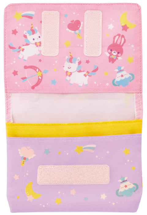 Skater Unicorn Pocket Pouch 11cm x 14cm x 3cm Outing Pochette ODKP1-A- Japan Figure Store - #1 Bring To You The Best Japanese Goods