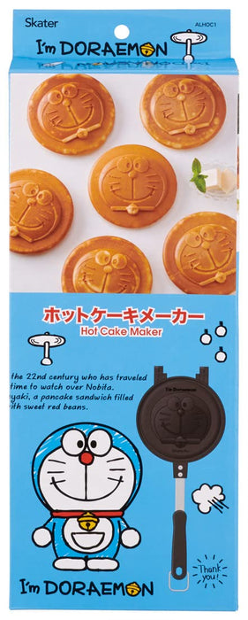 Skater Doraemon Aluminum Pancake Maker - Easy to Clean Direct Heat for Fun Cooking Alhoc1-A- Japan Figure Store - #1 Bring To You The Best Japanese Goods