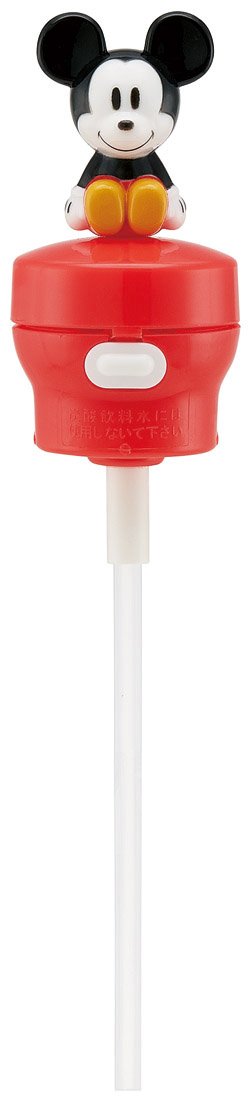 Skater Disney Mickey Mouse 350ml/500ml Push-Type Straw Hopper Cap PSHC6- Japan Figure Store - #1 Bring To You The Best Japanese Goods