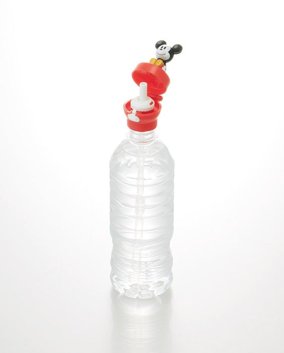 Skater Disney Mickey Mouse 350ml/500ml Push-Type Straw Hopper Cap PSHC6- Japan Figure Store - #1 Bring To You The Best Japanese Goods