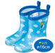 Skater Kids Shimajiro Rain Boots with Reflective Tape 16cm Size- Japan Figure Store - #1 Bring To You The Best Japanese Goods