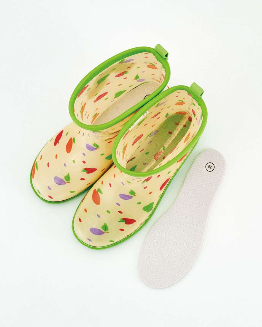 Skater Children's Rain Boots 20cm Very Hungry Caterpillar Design with Reflective Tape- Japan Figure Store - #1 Bring To You The Best Japanese Goods