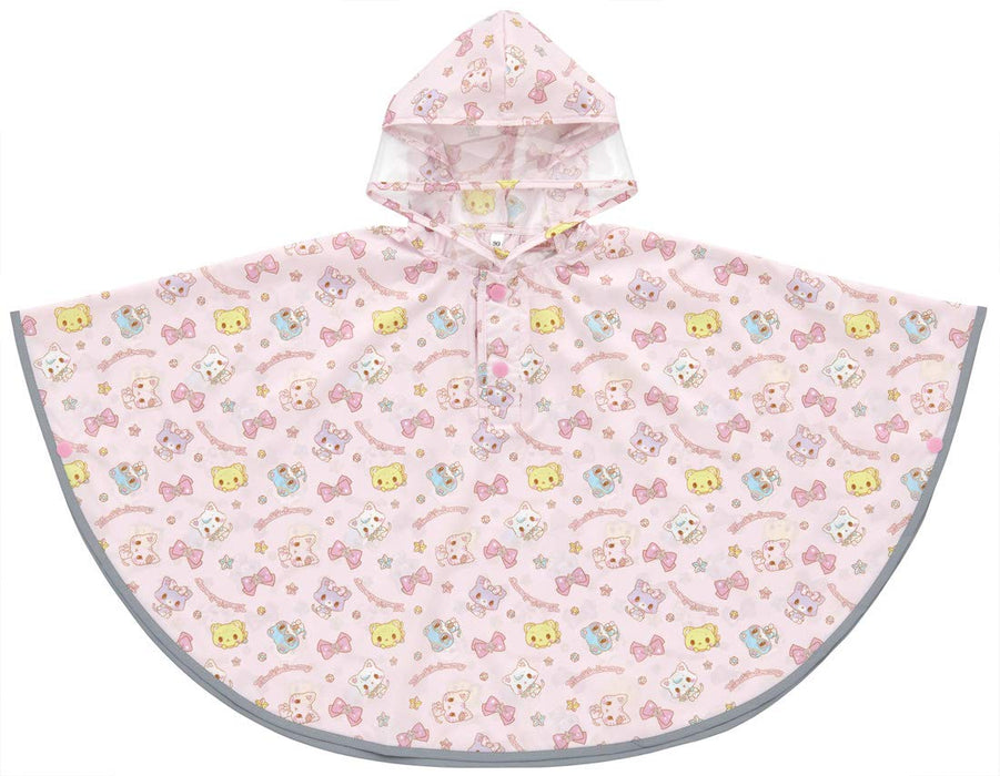 Skater Mewkledreamy Rain Poncho for Girls Kids' Raincoat Suitable for Height 80-100cm- Japan Figure Store - #1 Bring To You The Best Japanese Goods