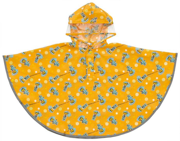 Skater Shimajiro Kids Rain Poncho Suitable for 80-100cm Heights Rapo2 Series- Japan Figure Store - #1 Bring To You The Best Japanese Goods
