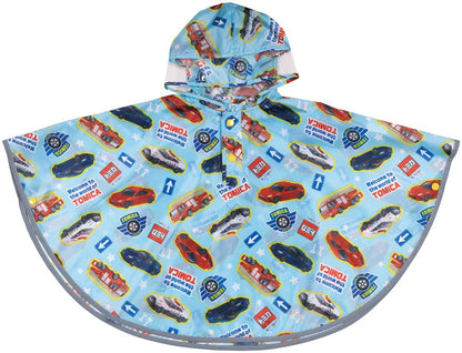 Skater Tomica 23 Children's Rain Poncho Suitable for 80-100cm Height- Japan Figure Store - #1 Bring To You The Best Japanese Goods