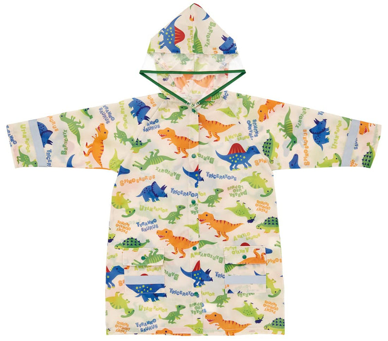 Skater Dinosaur Kids Raincoat Suitable for 110-125cm Height Model Raco1N-A- Japan Figure Store - #1 Bring To You The Best Japanese Goods