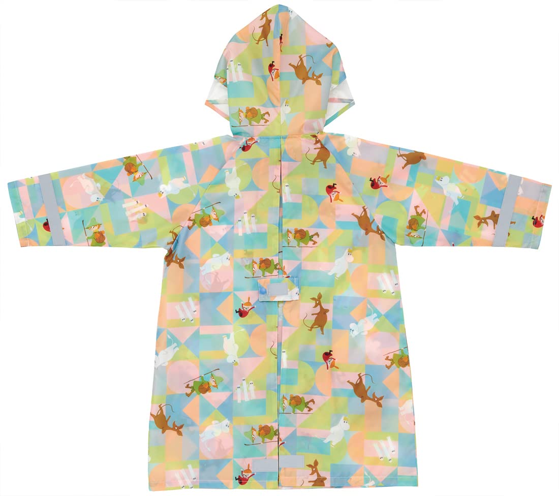 Skater Moomin Anime Kids Raincoat Suitable for Height 110-125cm - Raco1N- Japan Figure Store - #1 Bring To You The Best Japanese Goods