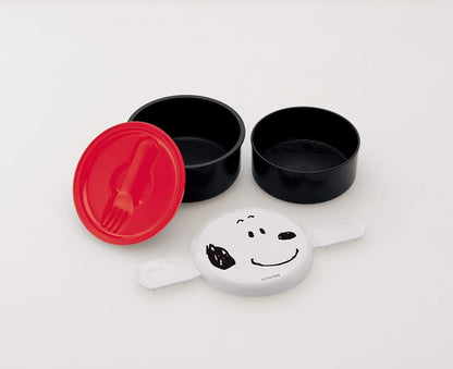 Skater 500ml Snoopy Peanuts Bento Lunch Box with Fork - Made in Japan- Japan Figure Store - #1 Bring To You The Best Japanese Goods