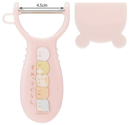 Skater Sumikko Gurashi Pel3 Safe Peeler for Children with 4.5cm Blade- Japan Figure Store - #1 Bring To You The Best Japanese Goods
